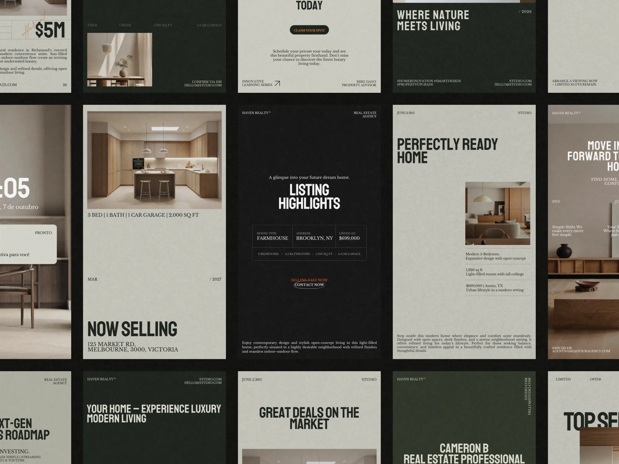 Real Estate Instagram Story Template | Showcase Property Listings