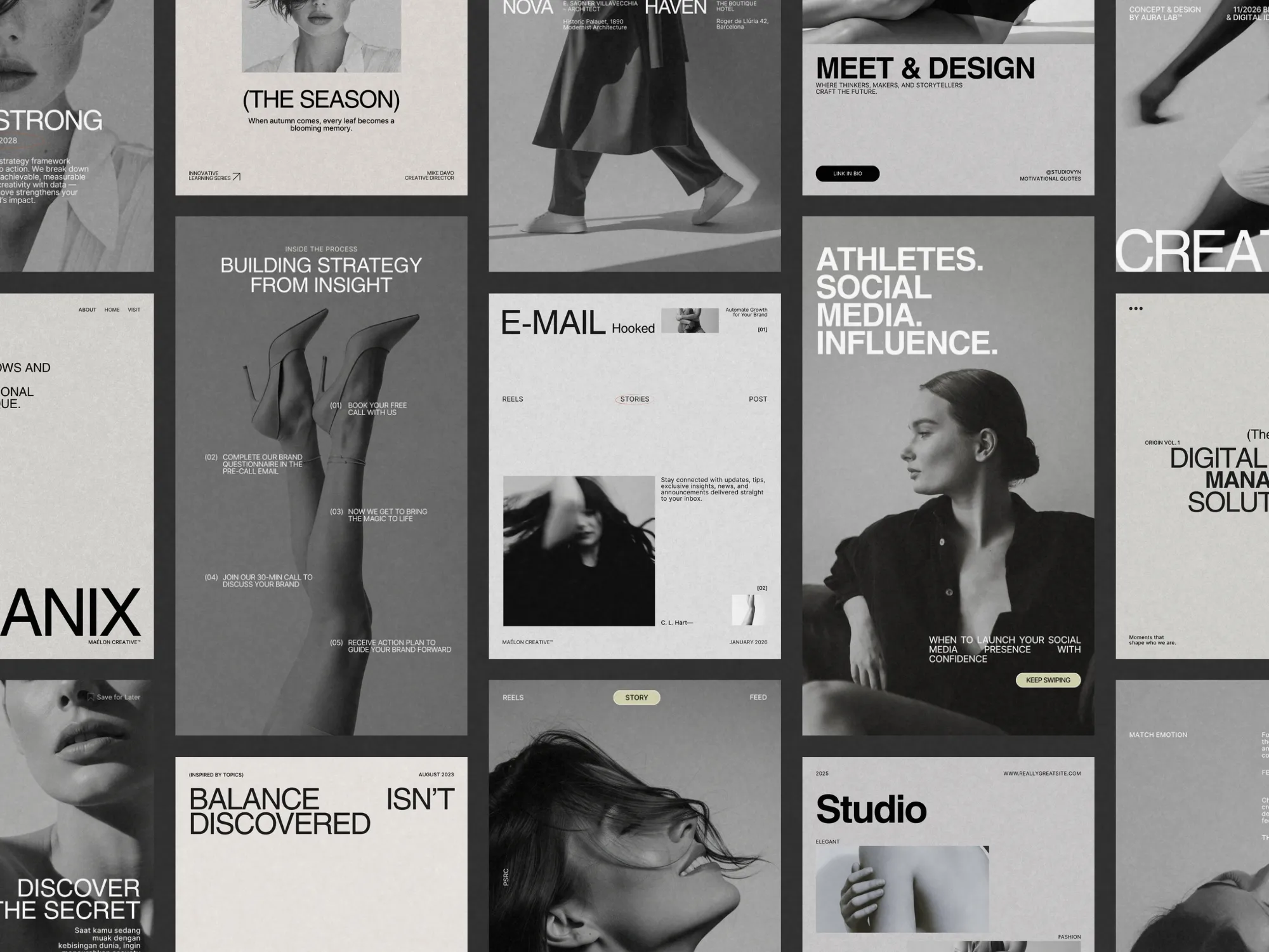 Instagram Marketing Stories & Posts Bundle for Instant Engagement