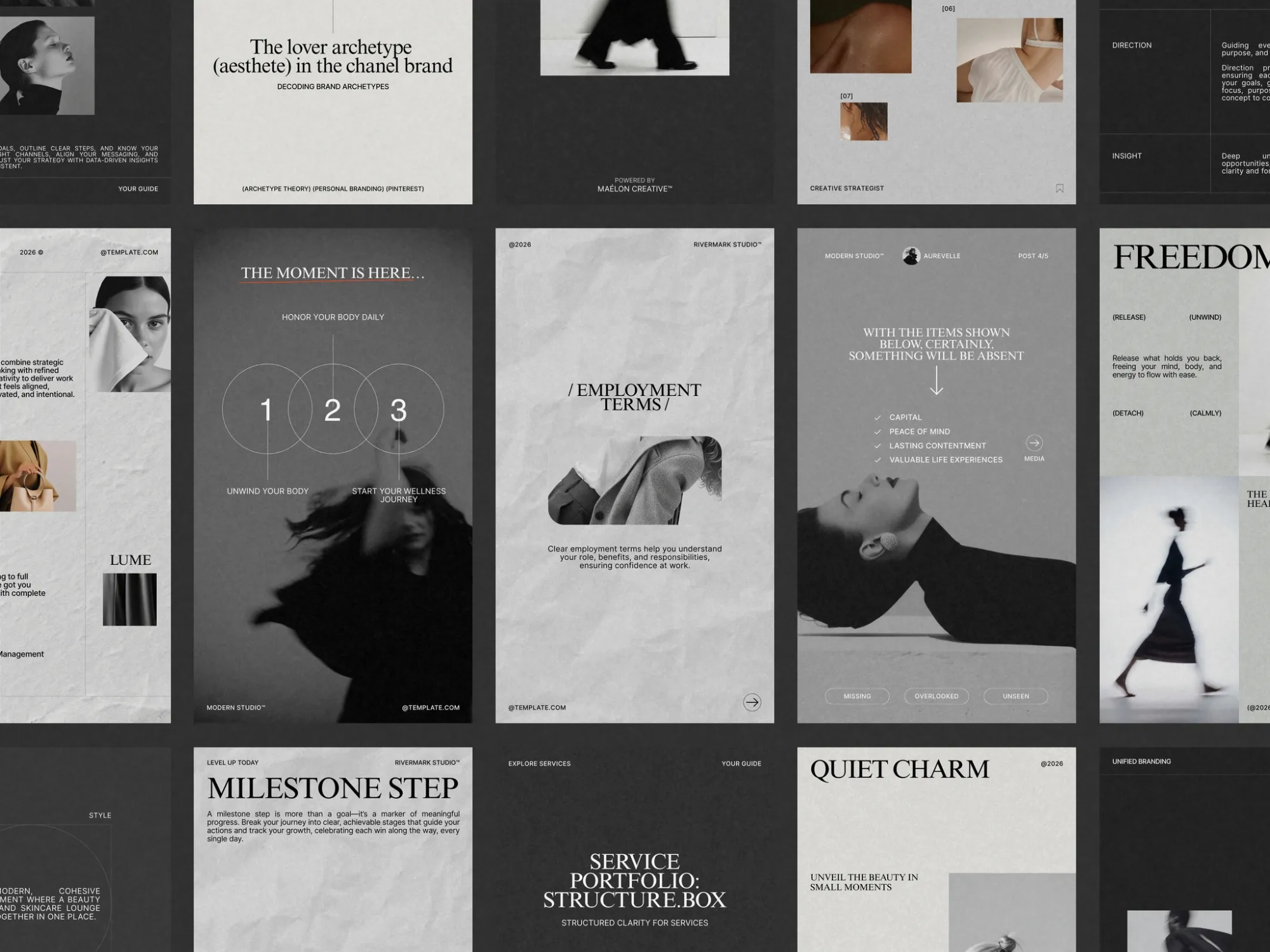 Instagram Marketing Story Kit | 35 Ready-to-Use Canva Designs