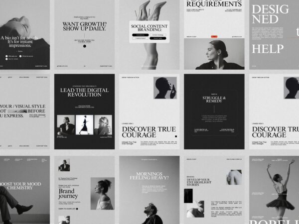 Fully editable Canva Instagram Marketing Posts designed for small businesses to promote products and campaigns with captivating visuals.