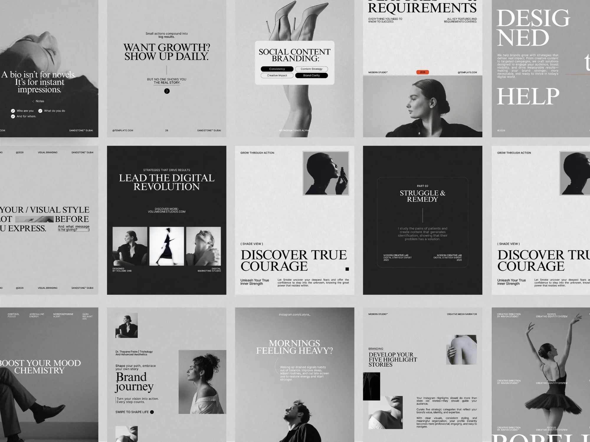 Instagram Marketing Post Kit | Time-Saving Designs for Canva