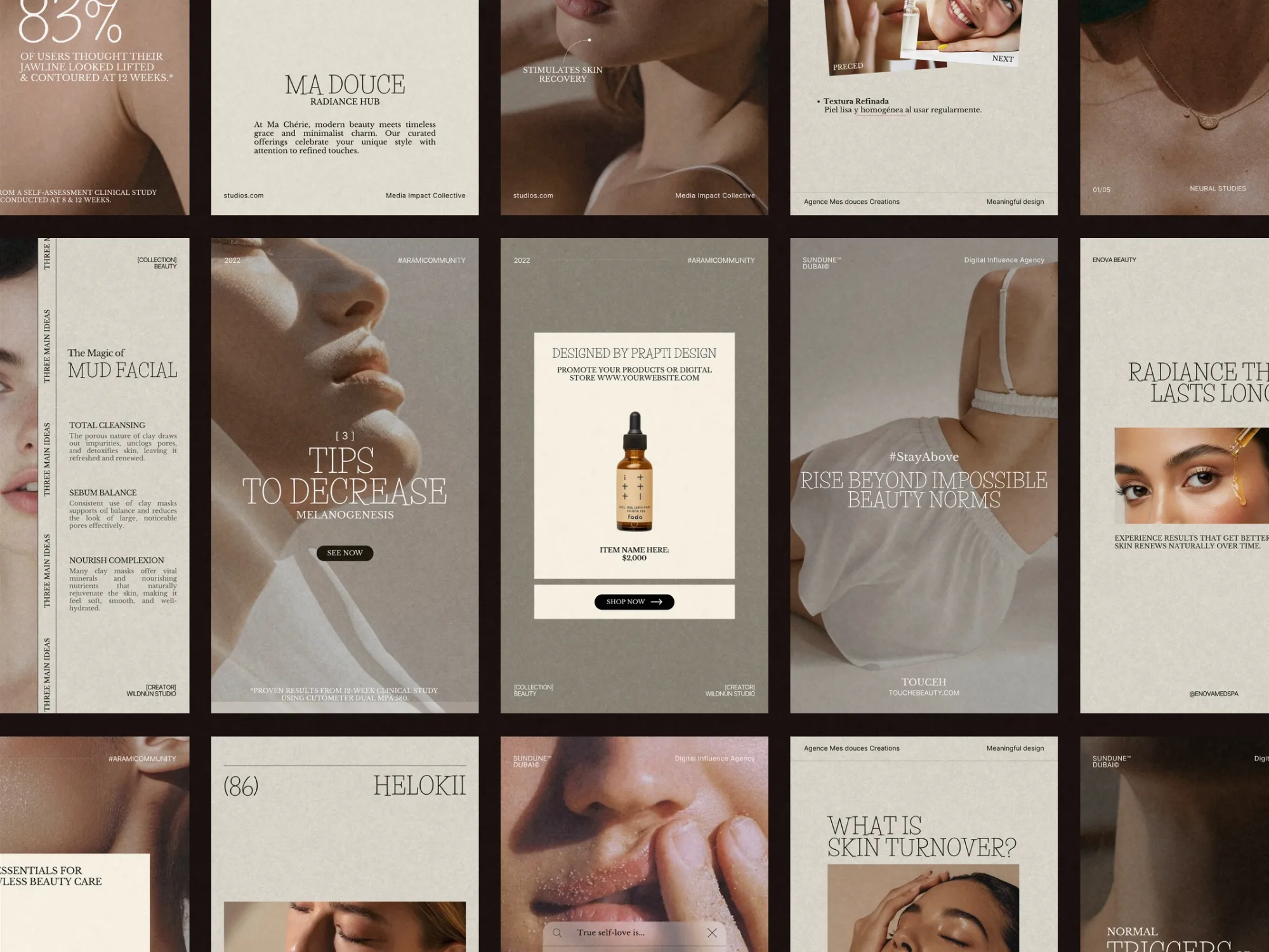 Skincare Instagram Story Templates for Quick, Cohesive Content