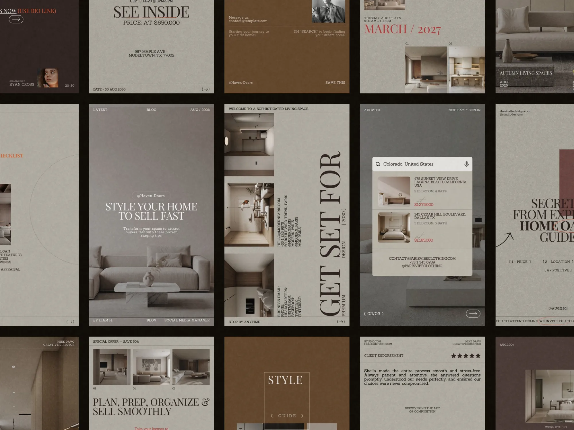 40+ Real Estate Instagram Story Templates for Engaging Listings