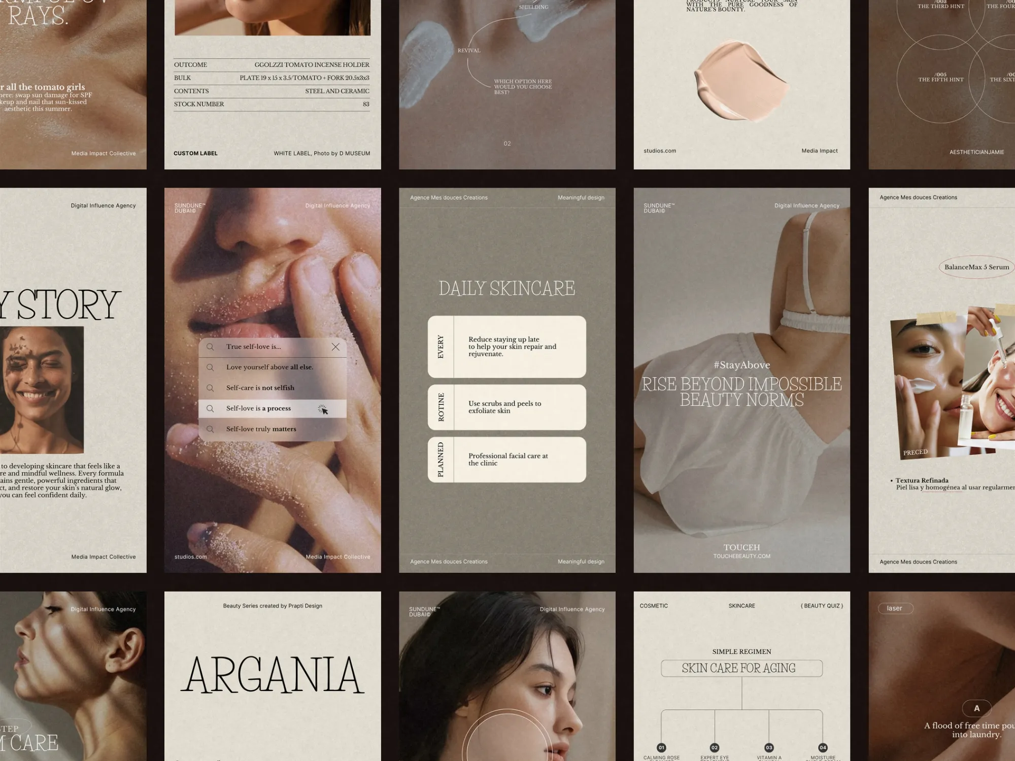 Skincare Instagram Story Bundle Templates for Engaging Promotion