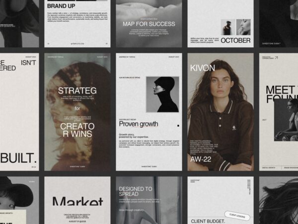 Showcase vibrant Canva Instagram stories designed specifically for promoting offers and launches in a professional layout.