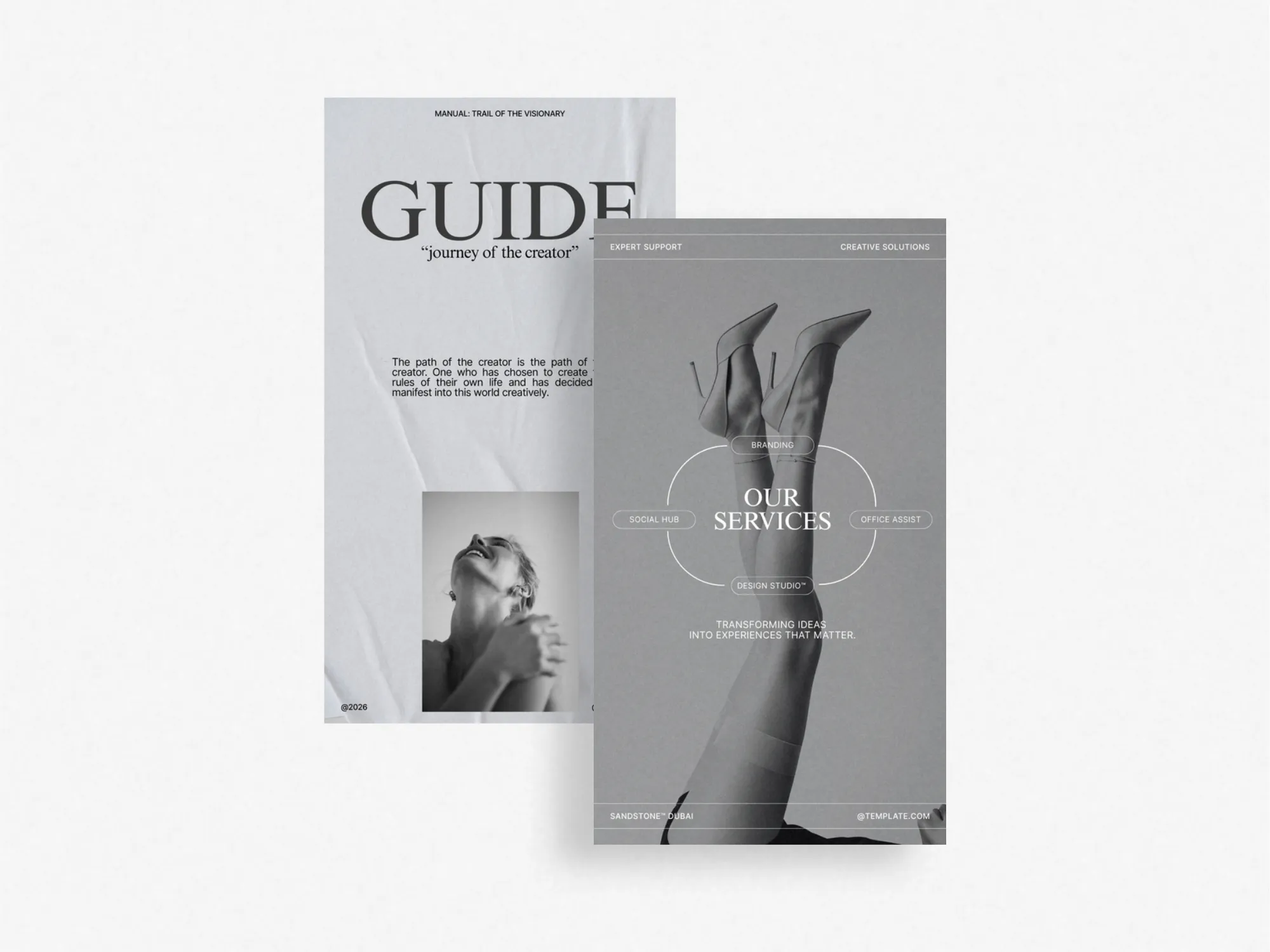 Sophisticated Instagram marketing story pack for business, designed in Canva for entrepreneurs to boost their social media presence.