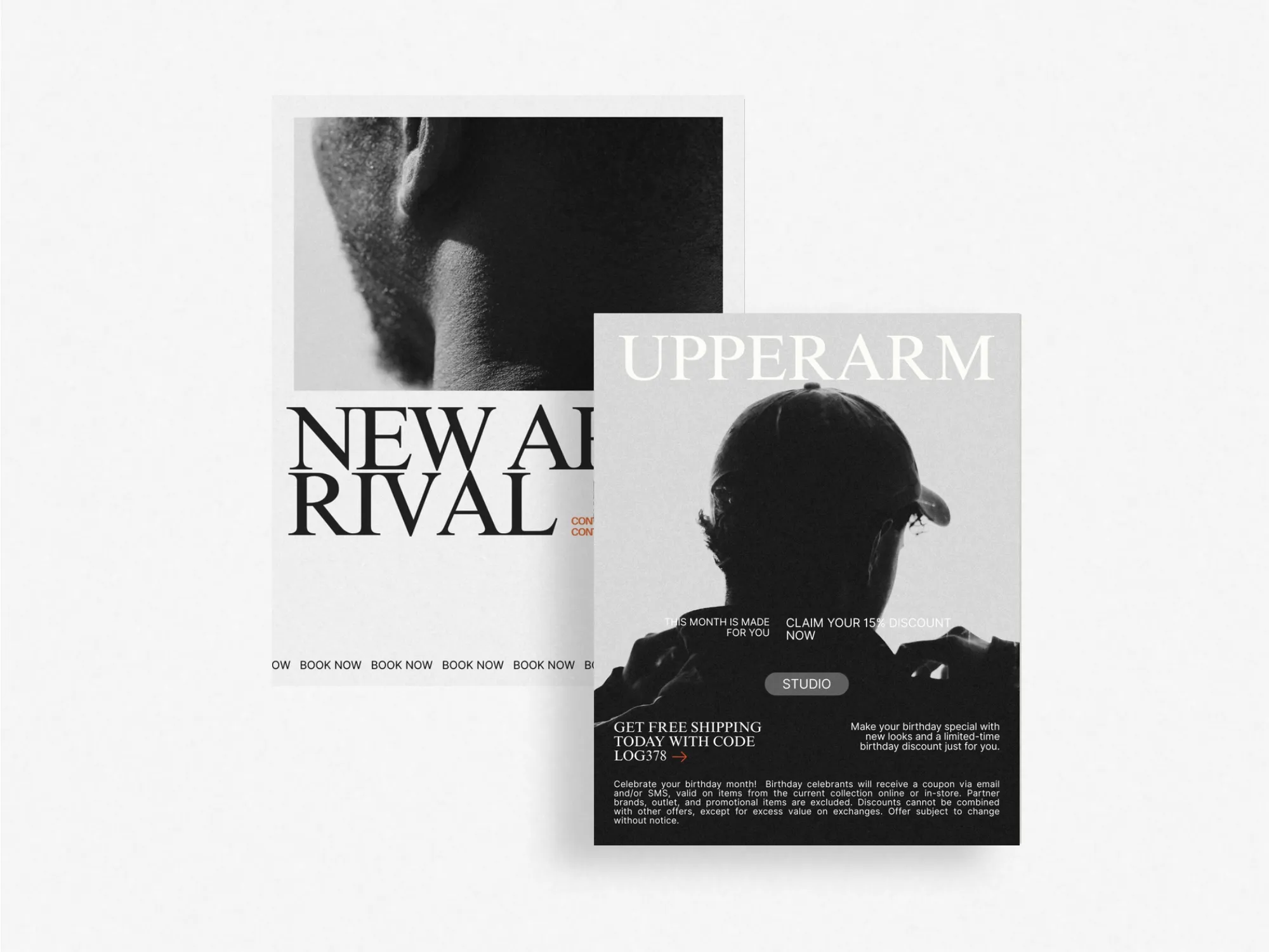 Set of 35 fully customizable Instagram posts in Canva, optimized for showcasing offers and discounts with a modern aesthetic and vibrant designs.