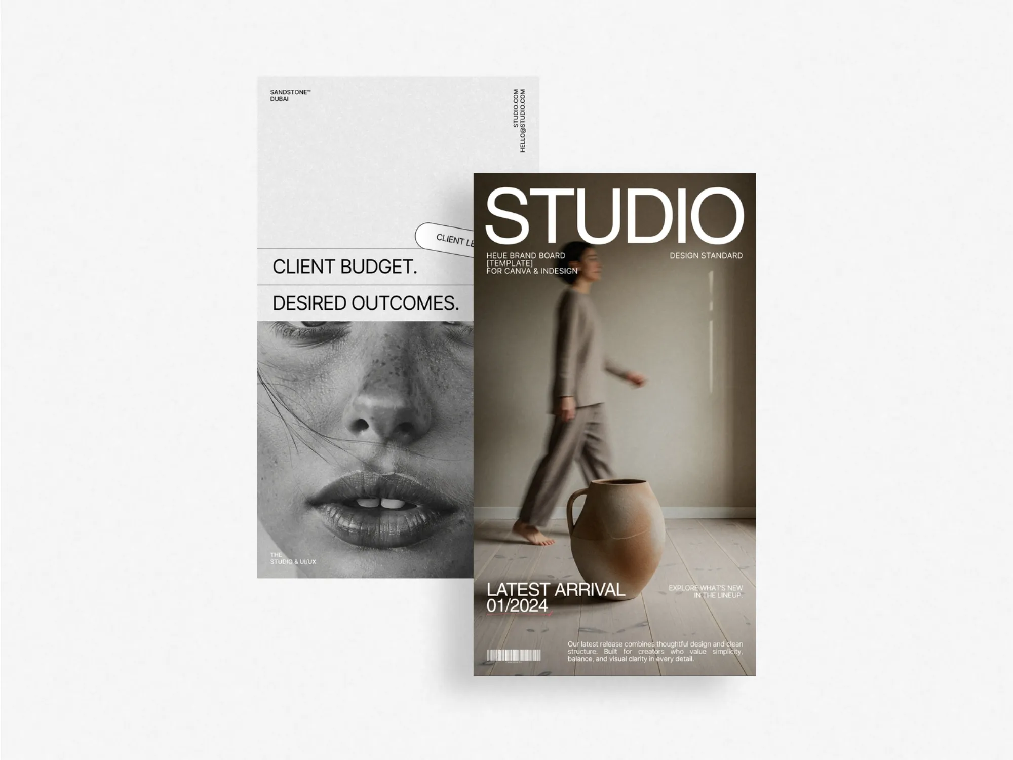 Professional Instagram story bundle for marketing featuring 105 customizable Canva templates, ideal for daily engagement and visibility growth.