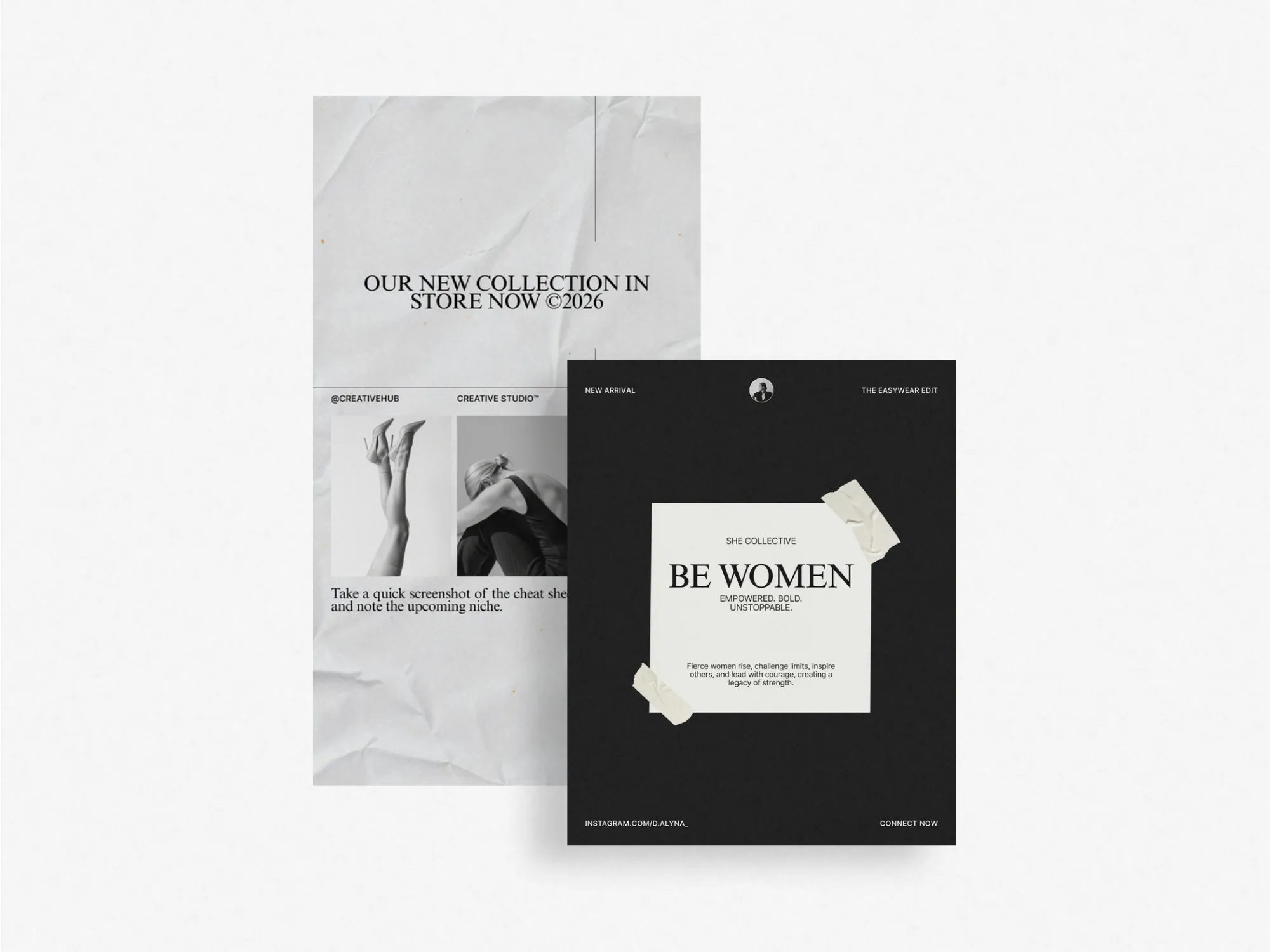 Creative set of 70 customizable Instagram marketing templates, 1080x1350 PX, designed to enhance brand consistency across social media platforms.