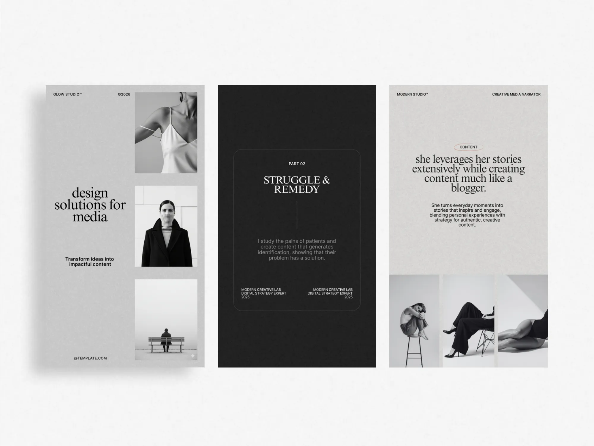 Vibrant social media story templates for entrepreneurs, ideal for launching new products and promoting services using Canva designs.