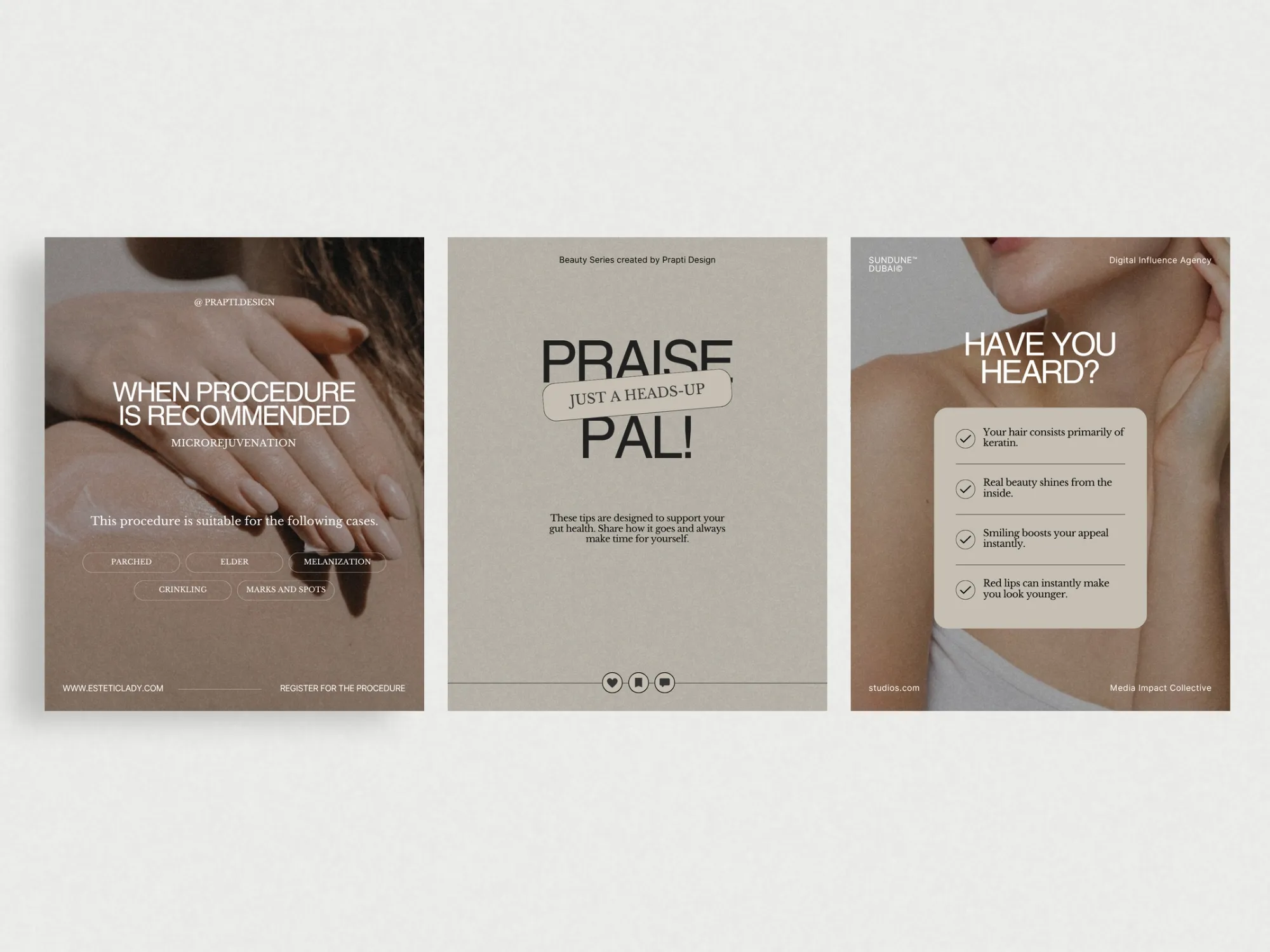 Professional 1080x1350 PX Skincare Instagram post template ideal for estheticians and clinics to beautifully showcase skincare routines and results.