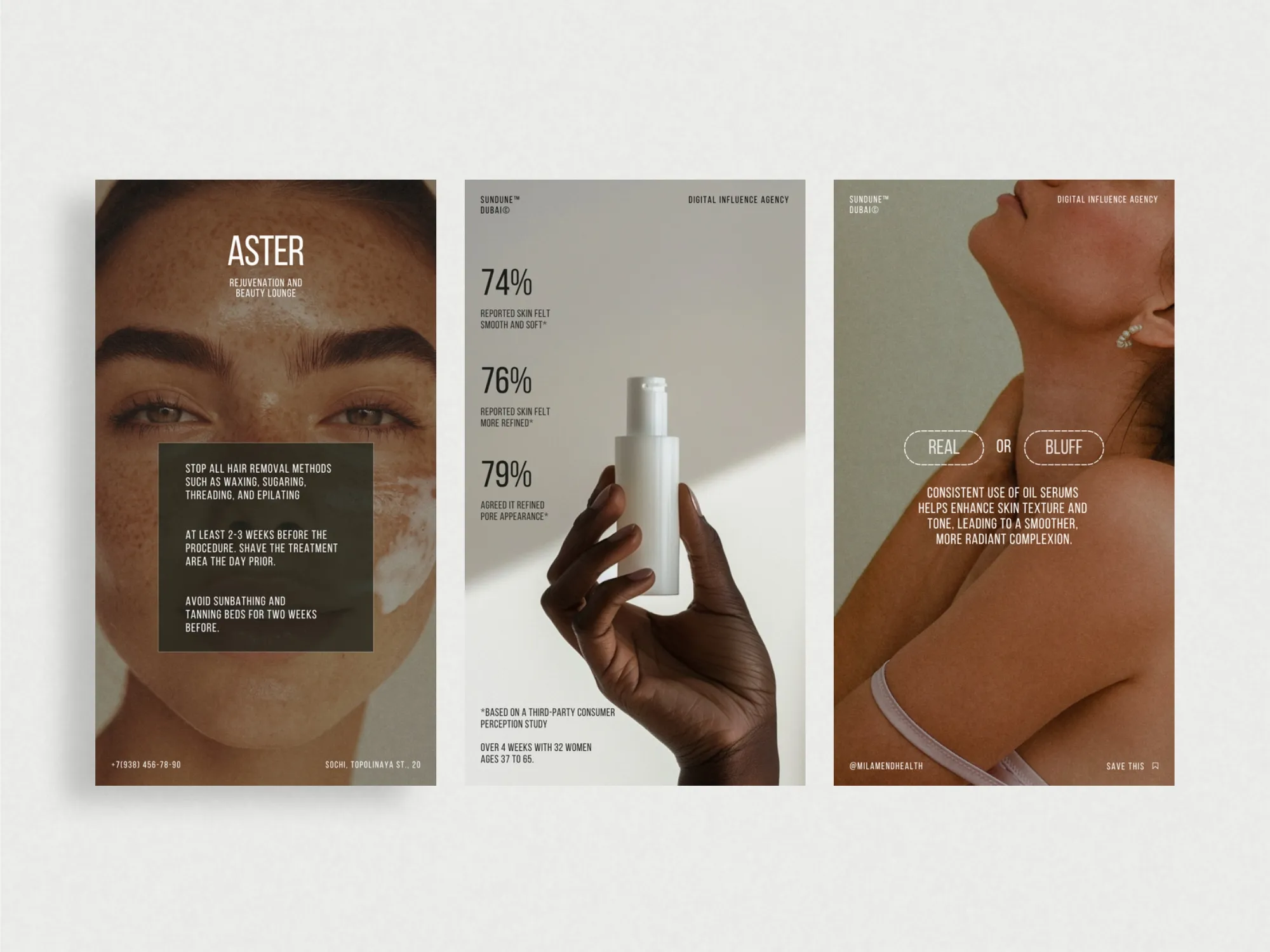 Editable 1080x1920 PX Instagram story templates from Prapti Design, tailored for skincare clinics to share cohesive visuals effortlessly.