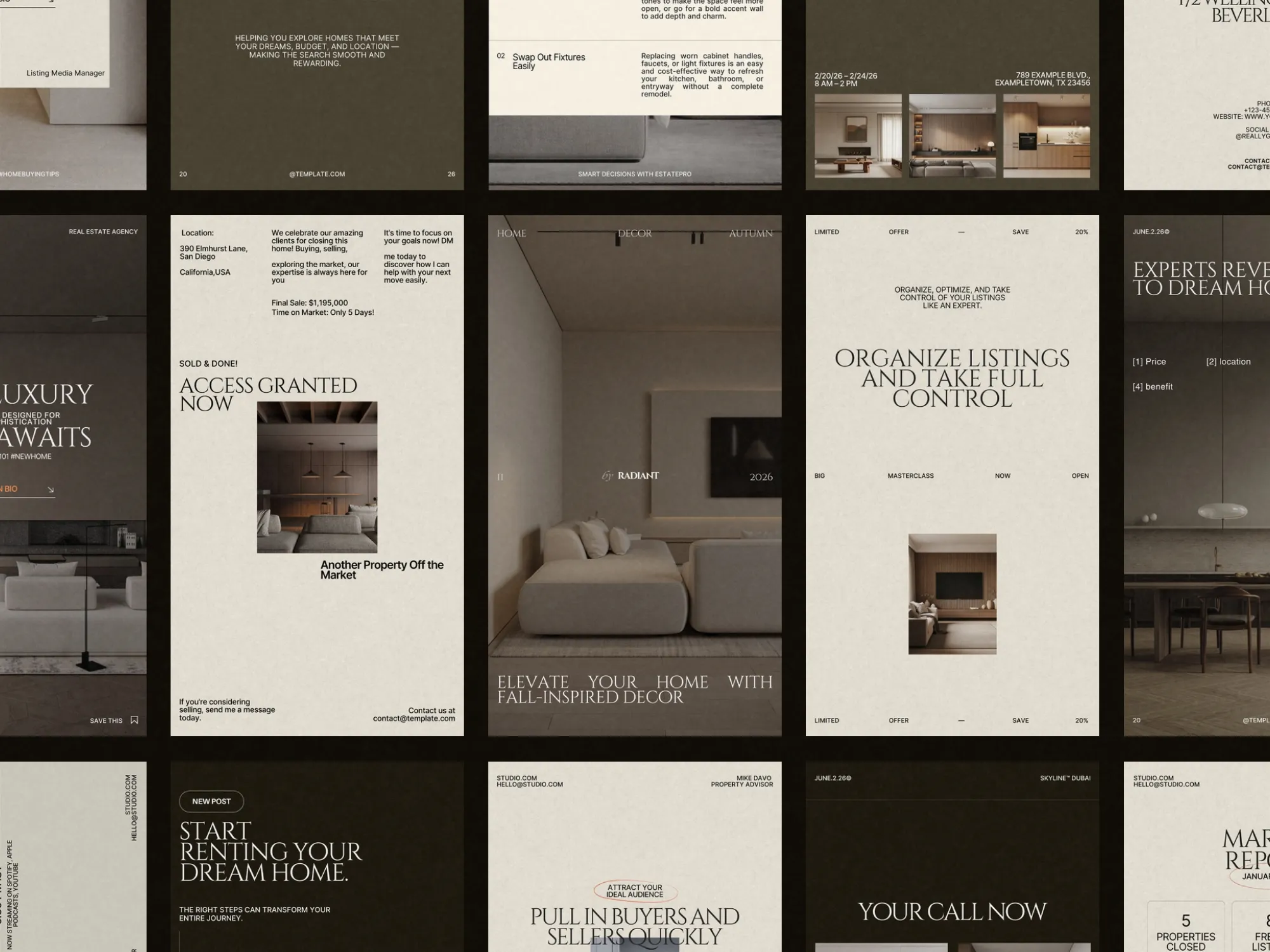 Engaging real estate Instagram story templates by Prapti Design in 1080x1920 PX, ready for digital download to elevate your social media presence.