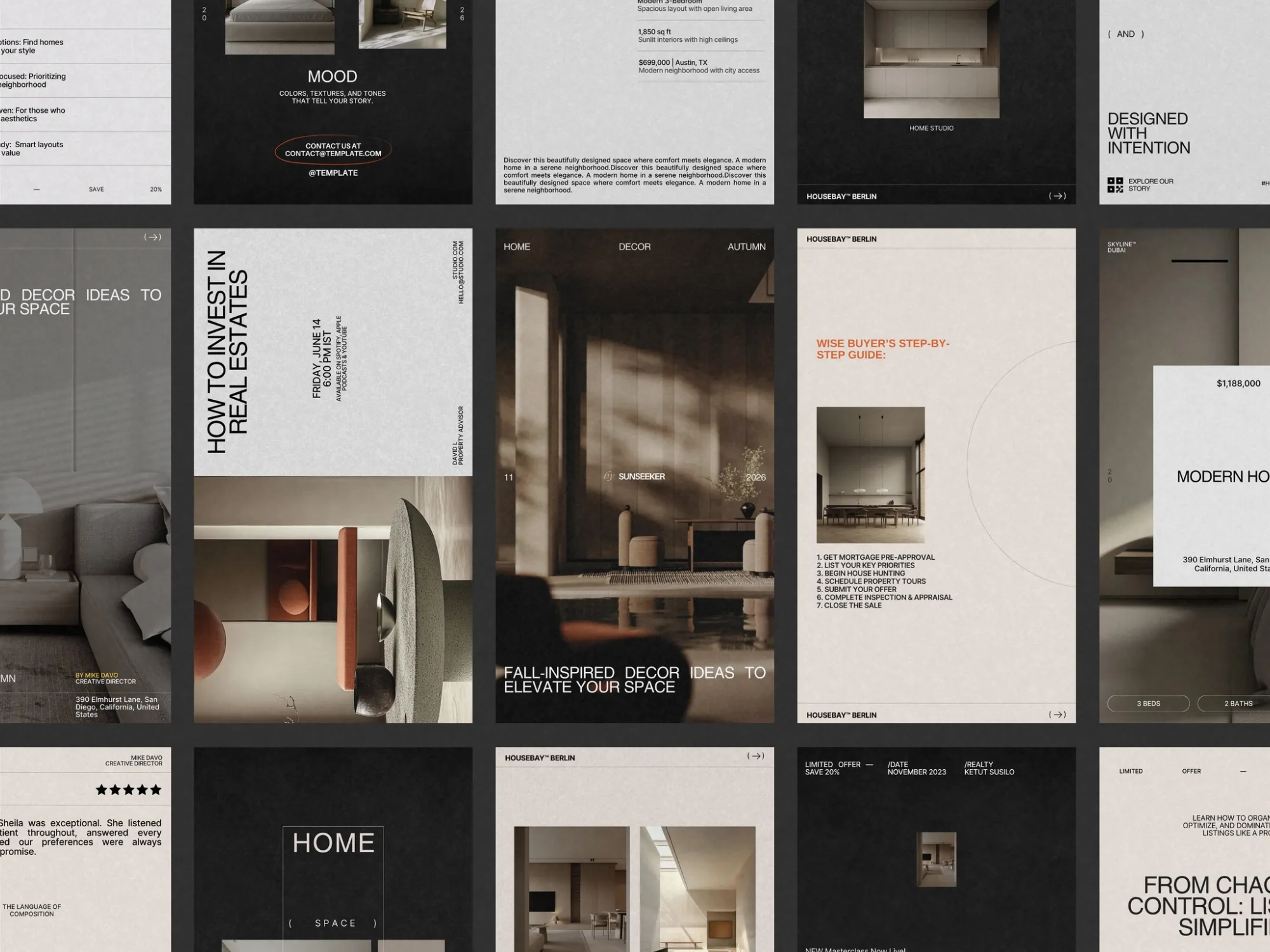 Transform your real estate marketing with 120 unique Instagram story templates designed for Canva, perfect for attracting buyers and showcasing properties.