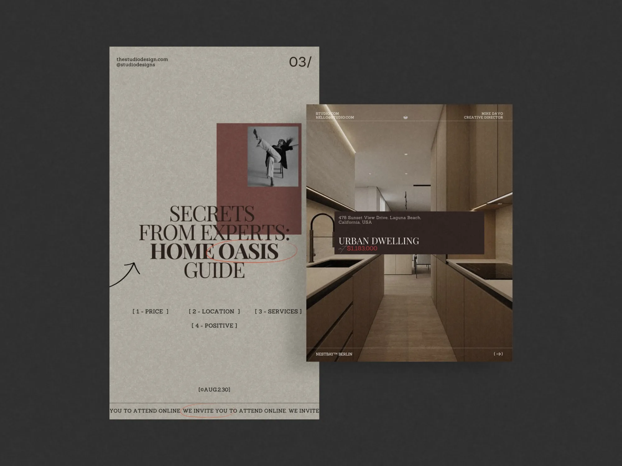 Impress clients with beautifully branded post templates, specifically designed for real estate professionals to maintain a cohesive look.