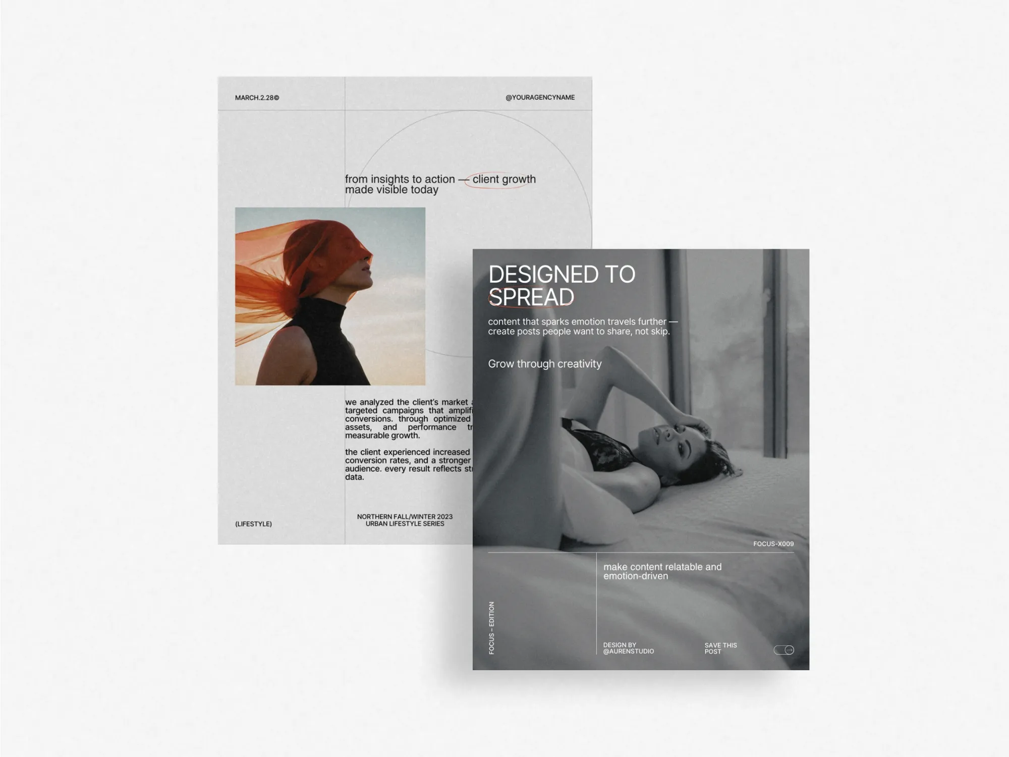 Versatile Instagram Marketing Post Kit with 35 unique designs, tailored for ecommerce brand promotions and campaigns, 1080x1350 PX.