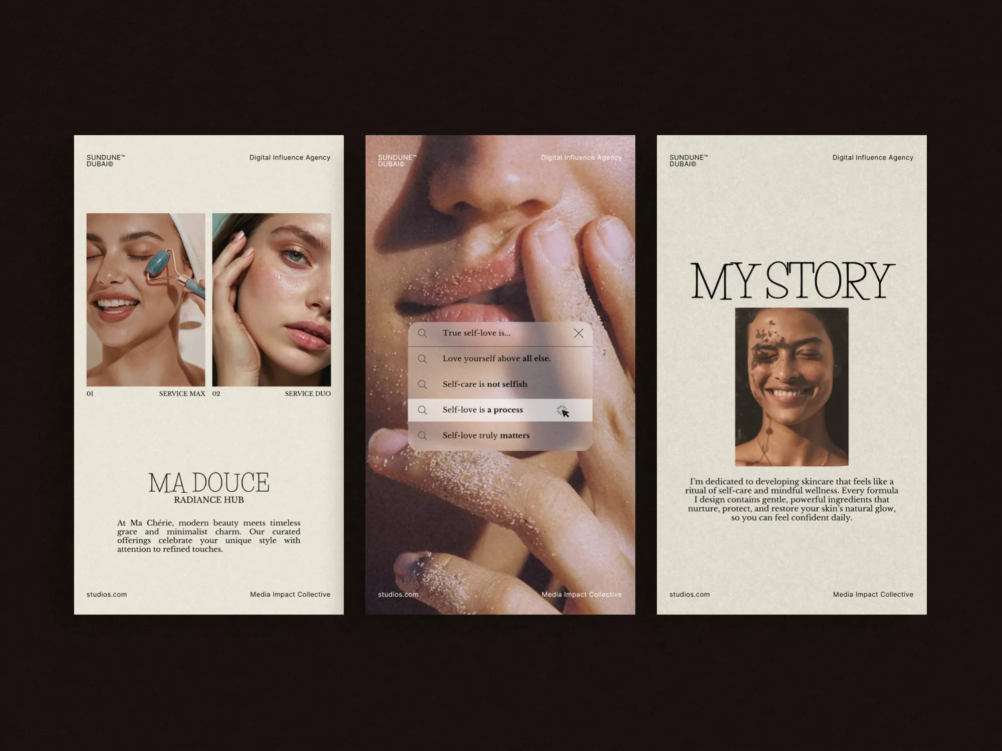 Design striking beauty Instagram stories with these Canva templates, tailored for skincare brands to maintain consistent and engaging content.