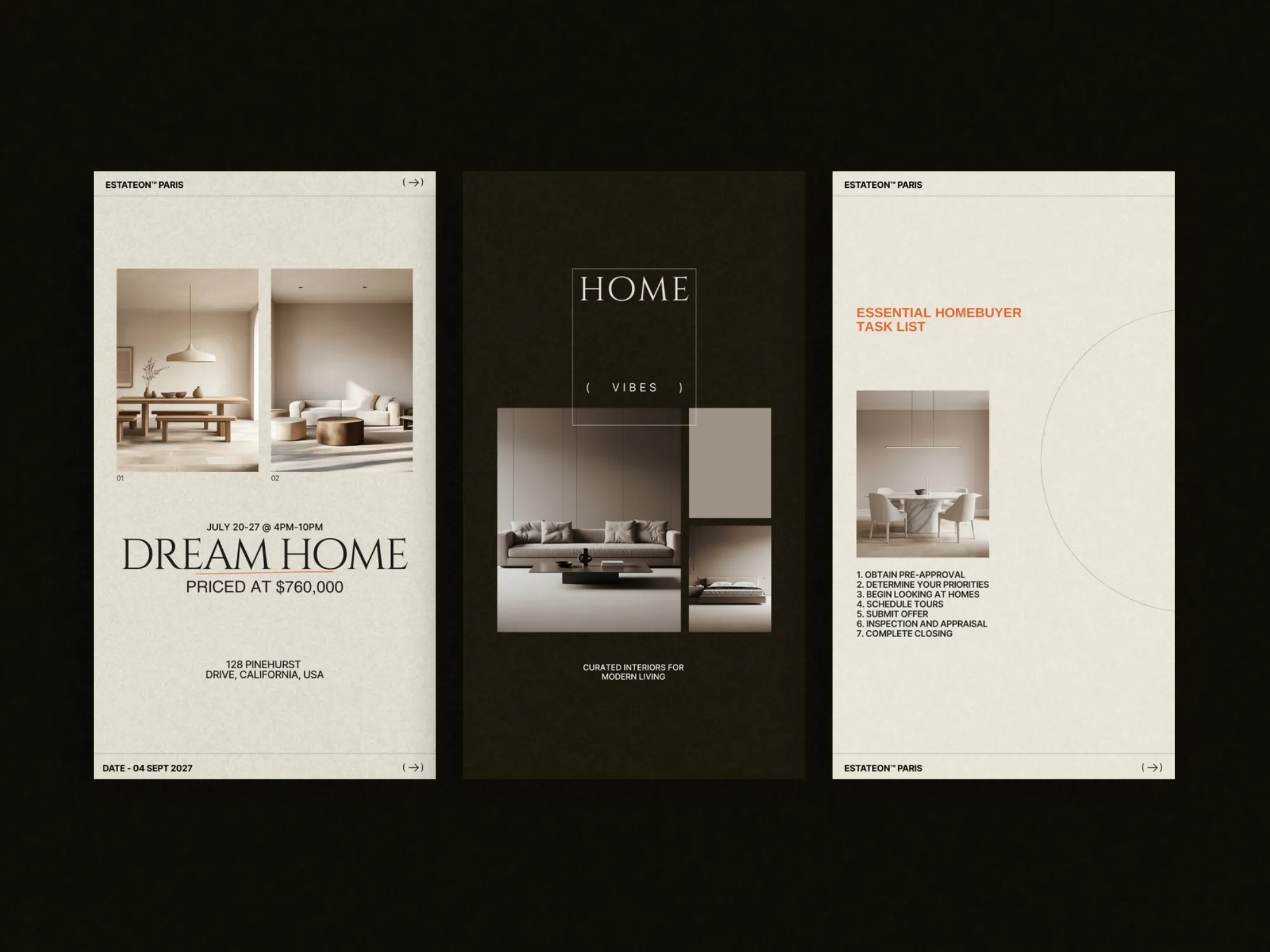 Innovative Canva designs for realtor promotions, including 40 versatile templates to showcase properties, local trends, and services effectively.