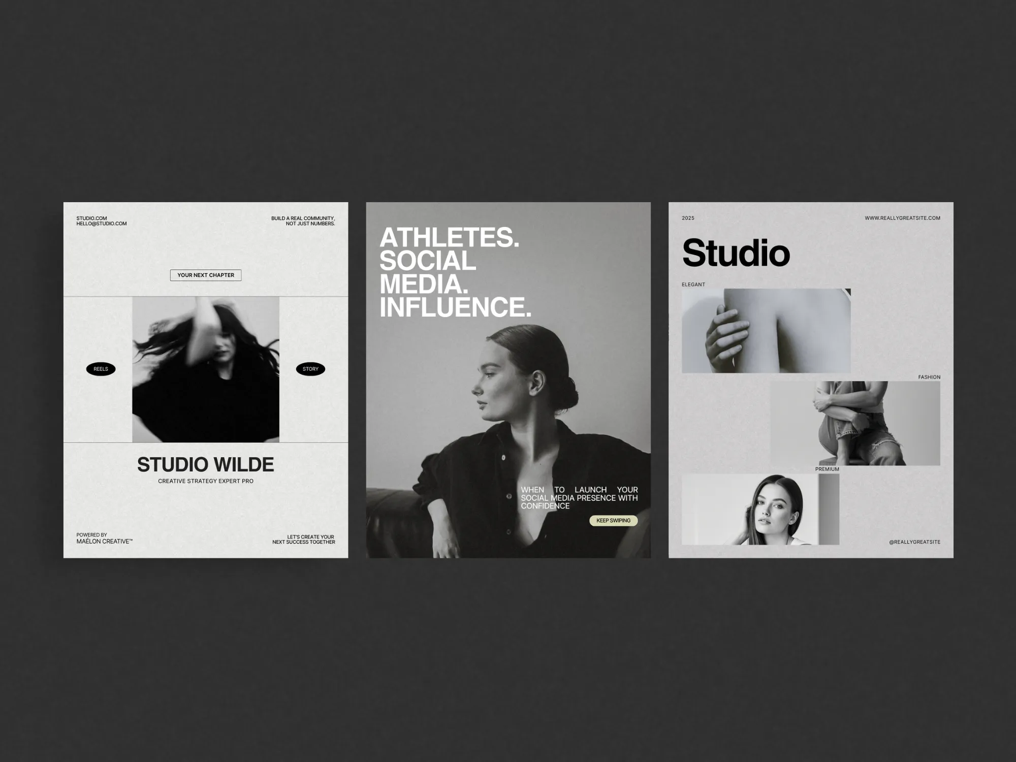 Showcase your new products and sales campaigns with eye-catching Instagram Marketing Posts, formatted for professional presentation.