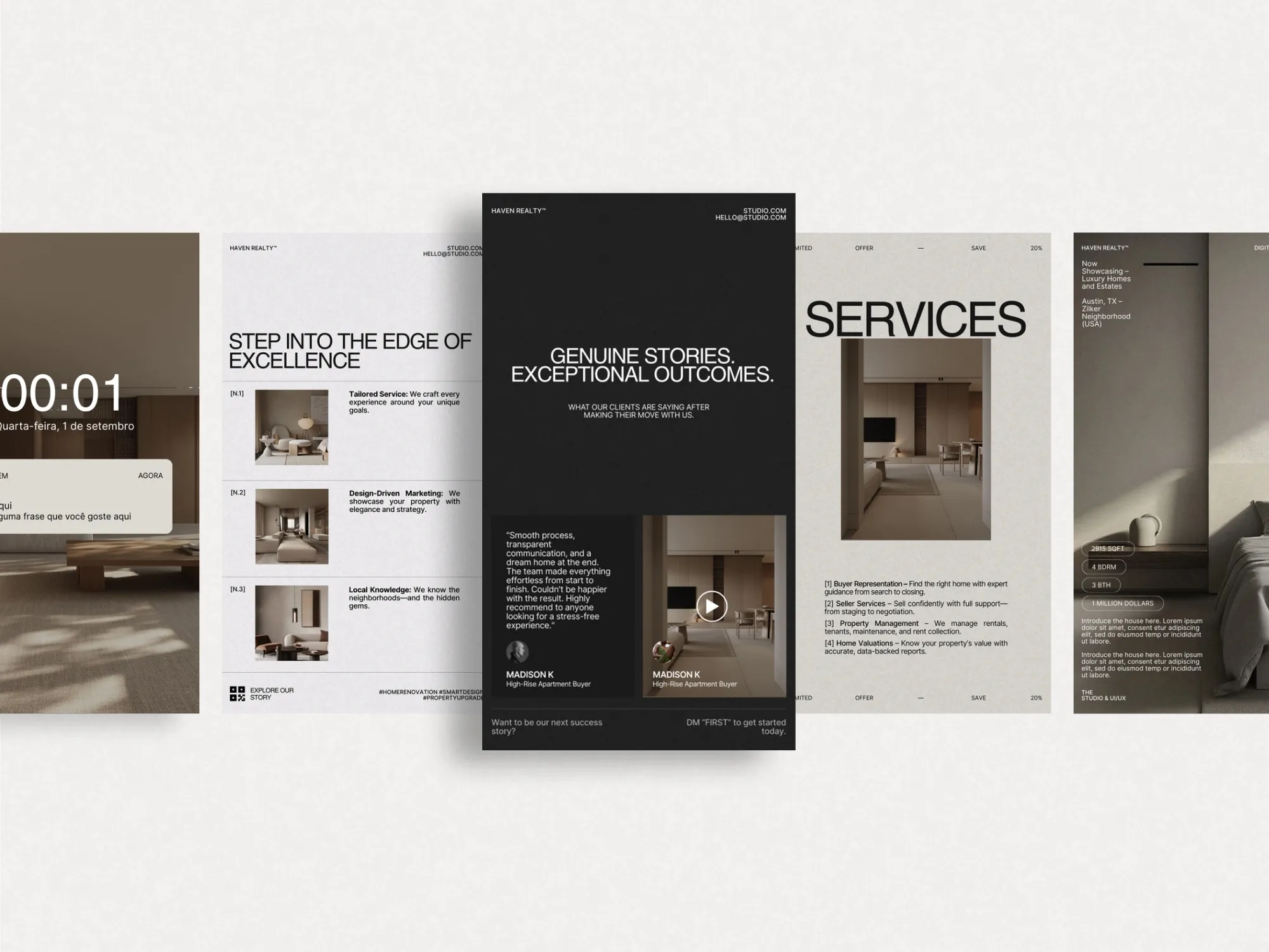 User-friendly digital download templates for realtors, designed to elevate engagement on Instagram while showcasing listings effectively.