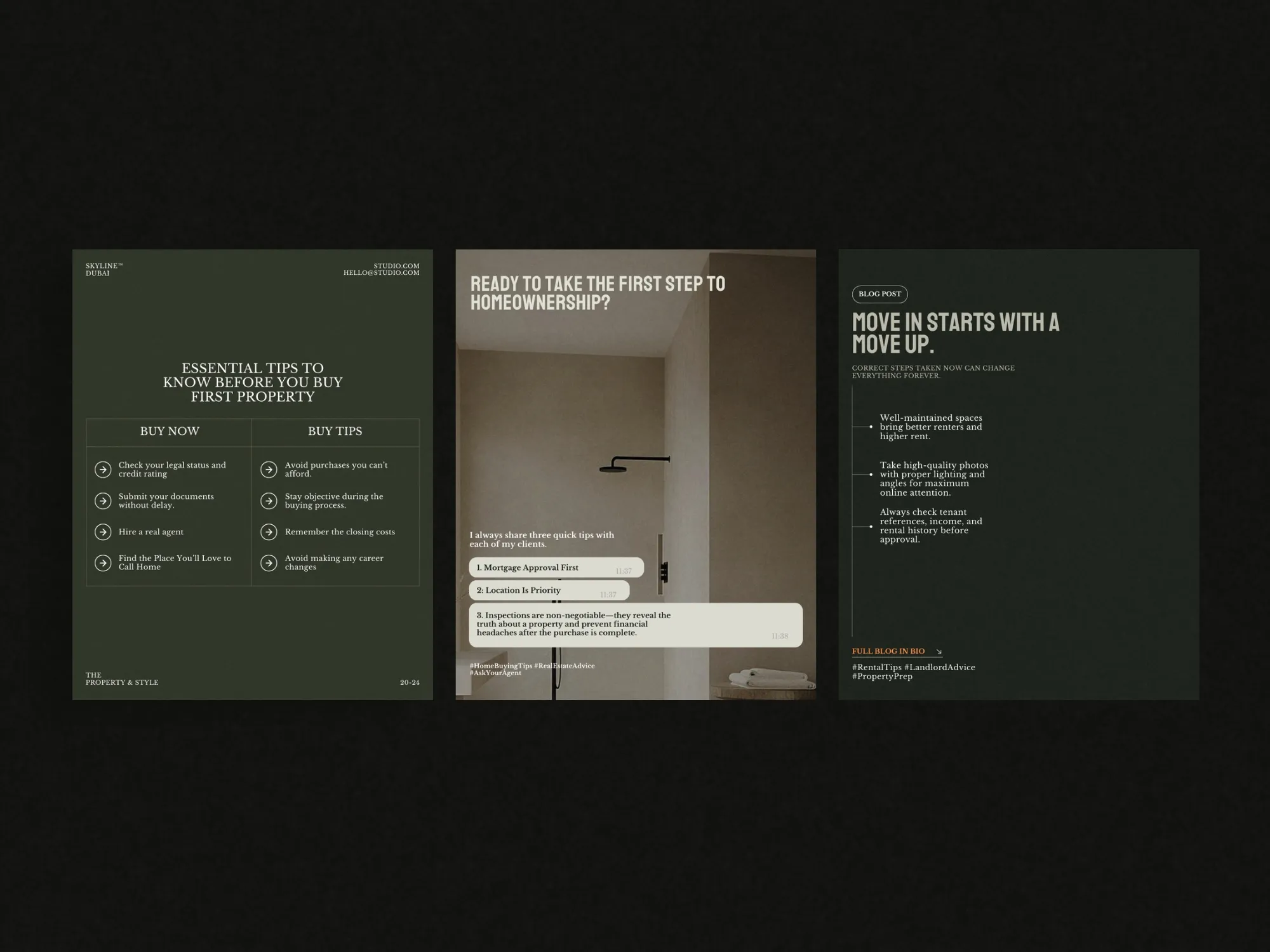 Professionally designed Canva property listing post templates, providing real estate agencies the tools to create stunning visuals for their Instagram audience.