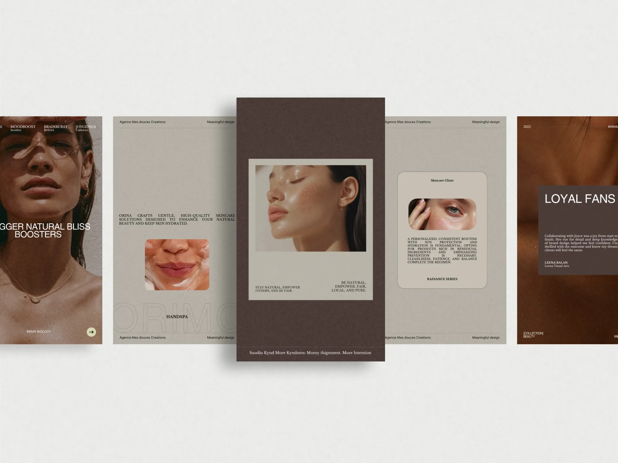 Attractive beauty story Canva designs with editable layouts, ideal for skincare clinics looking to elevate their social media presence quickly.