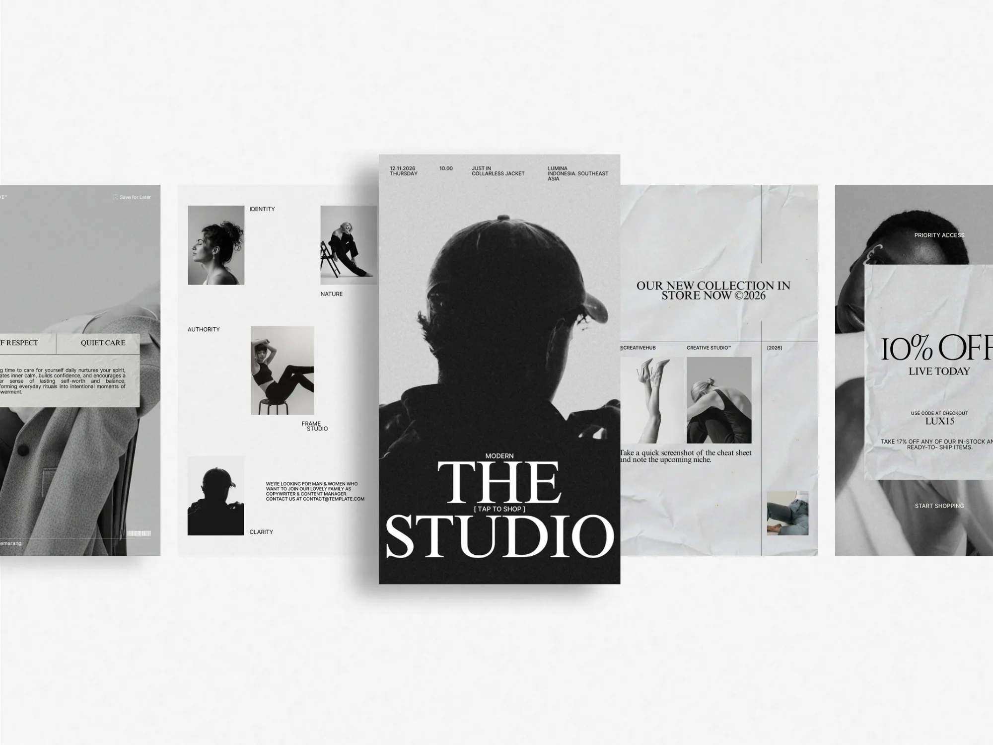 Showcase your promotions with professionally designed Instagram stories that fit perfectly within the 1080x1920 PX dimensions.