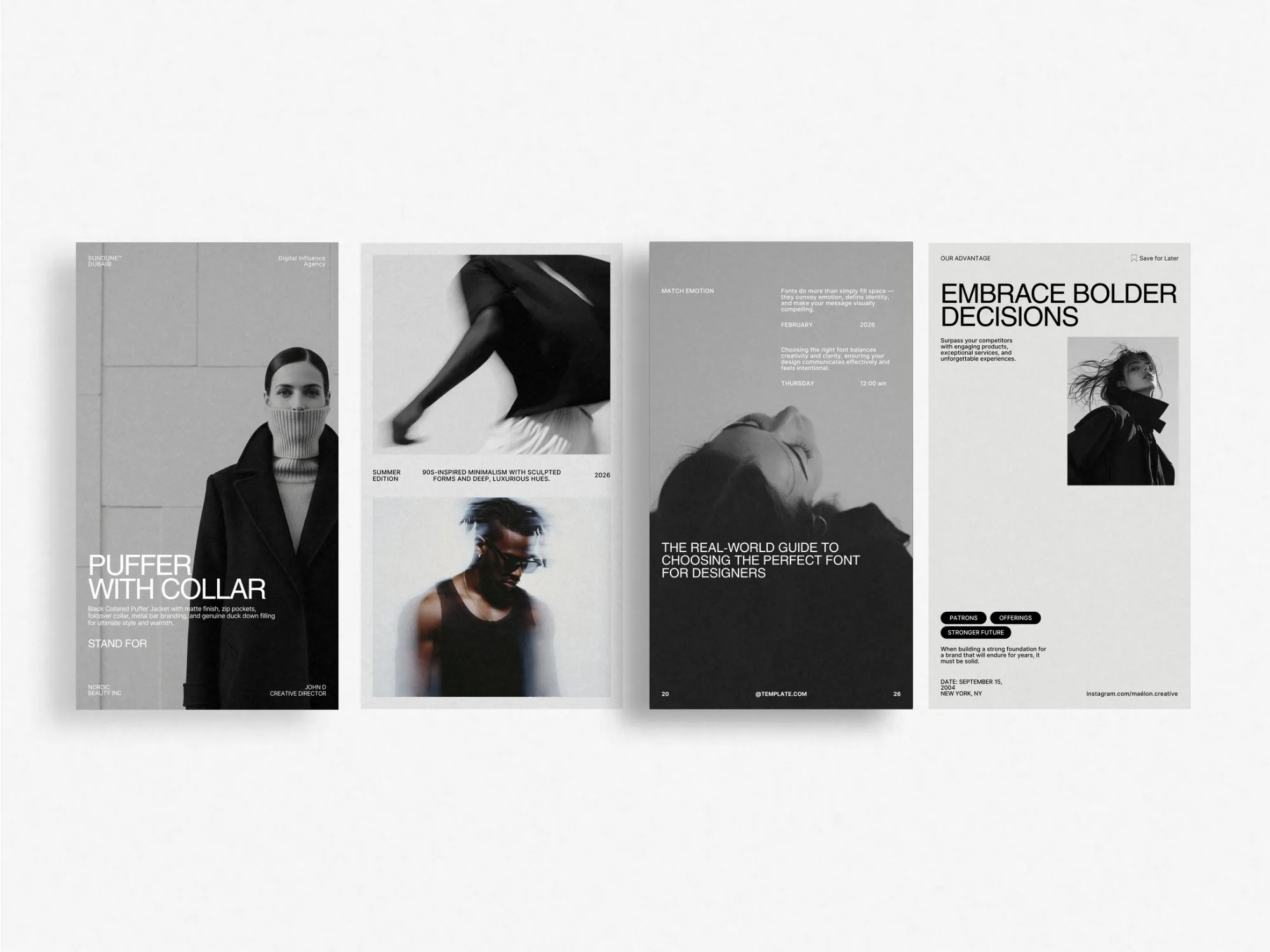 Versatile Canva story pack with 35 templates that allow online brands to create attention-grabbing stories and enhance audience engagement.