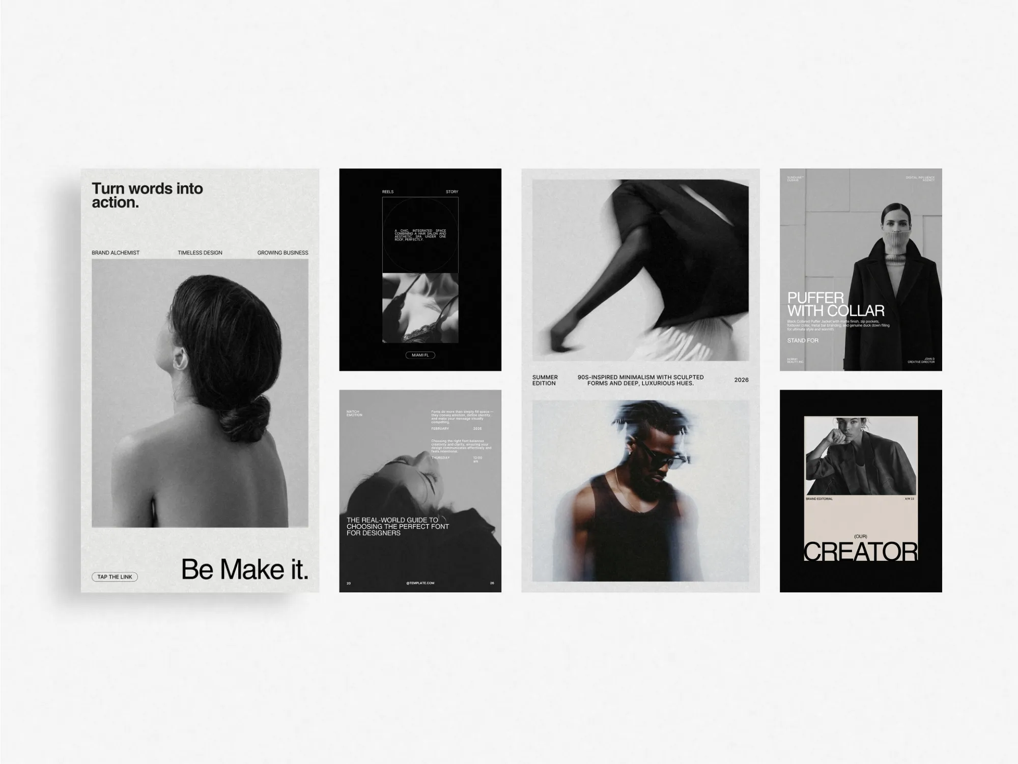 Digital download of Instagram content templates from Prapti Design, crafted to maintain branding consistency across platforms.