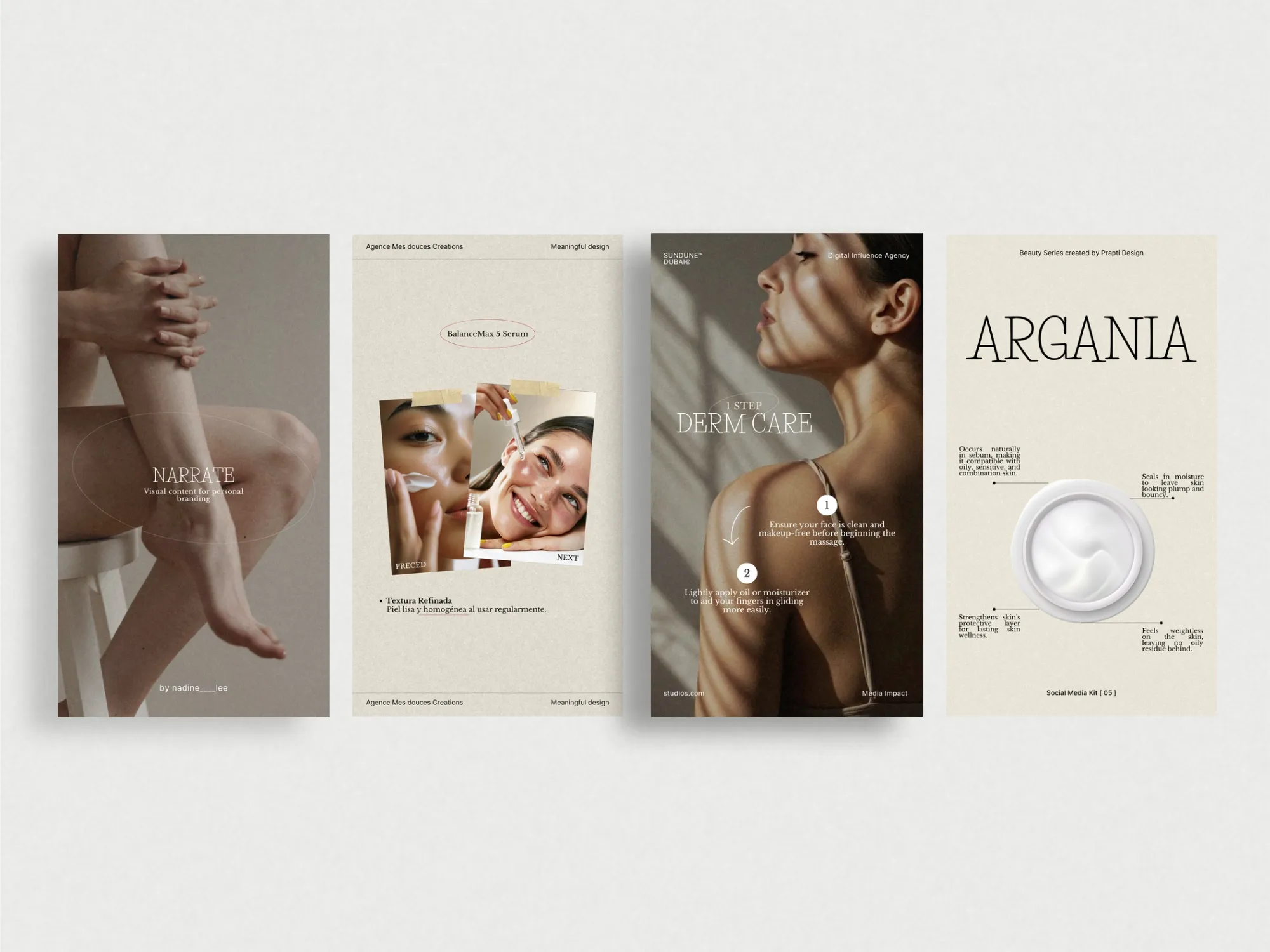 Transform your Instagram feed with professional skincare promo templates, 1080x1920 PX, tailored for beauty lovers using Canva.