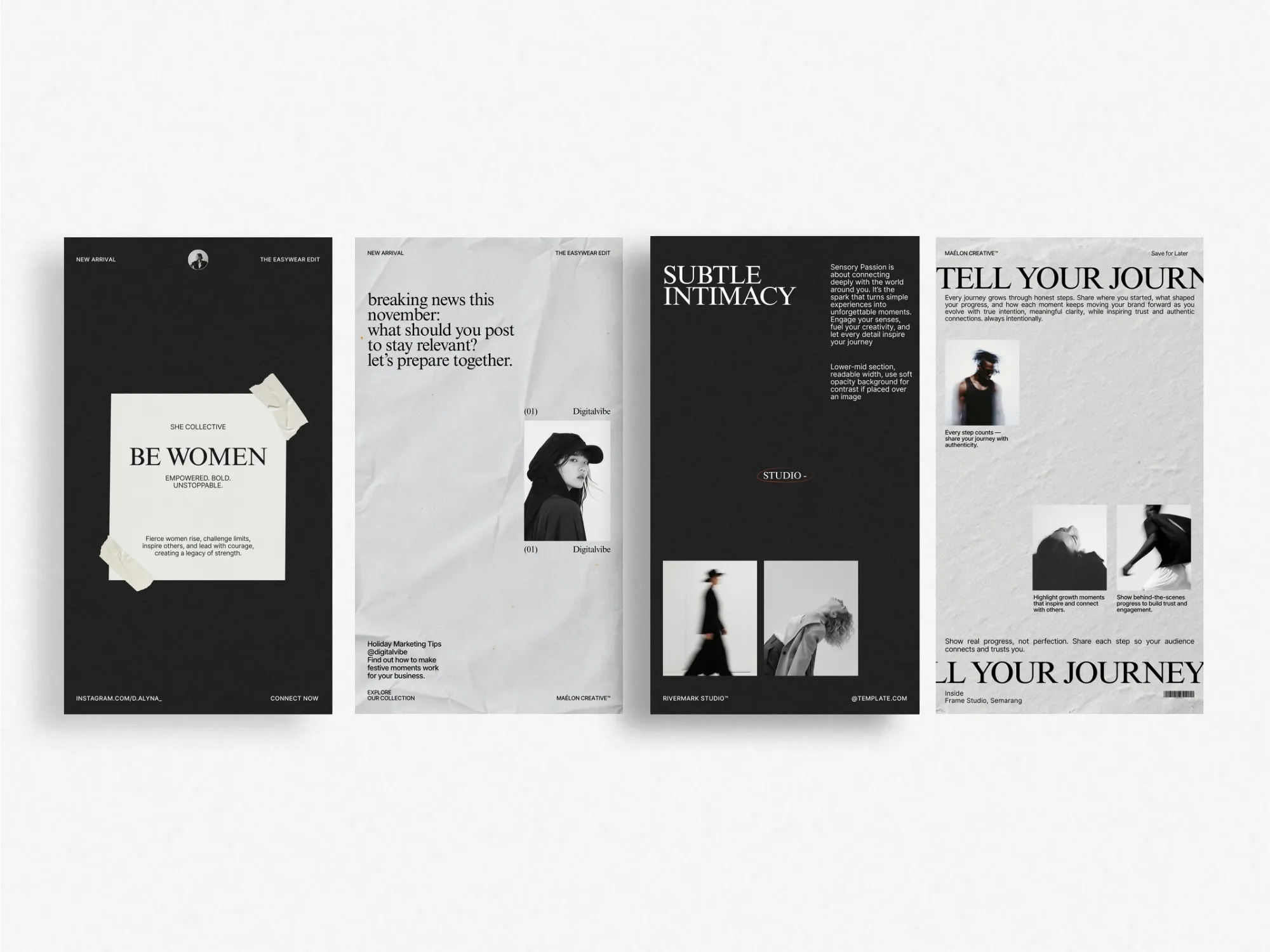 Revamp your marketing efforts with editable Instagram story templates that resonate with your audience and drive conversions.