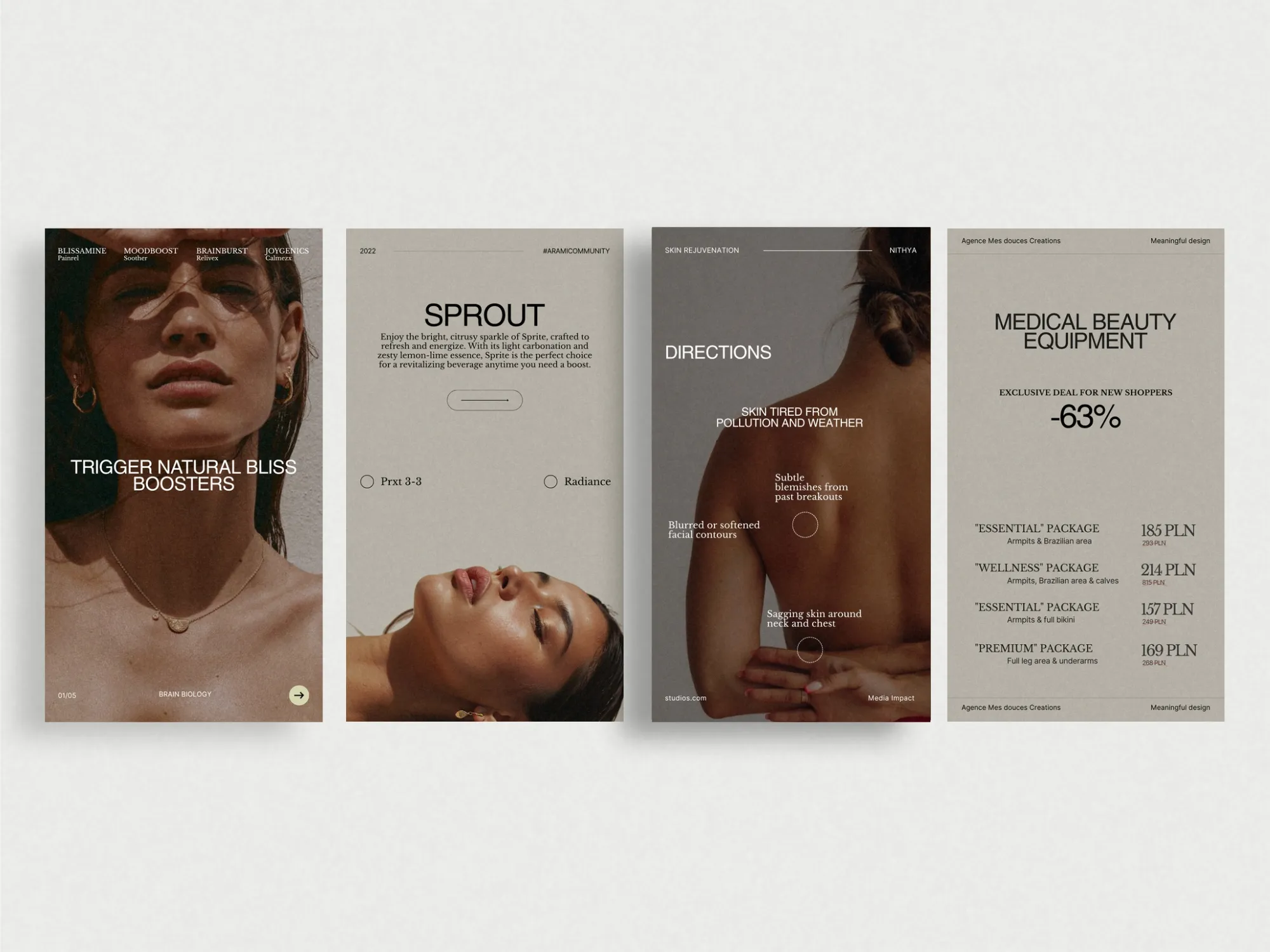 Beautifully crafted Skincare story bundle suitable for digital downloads, ideal for skincare brands to create compelling Instagram content through Canva.