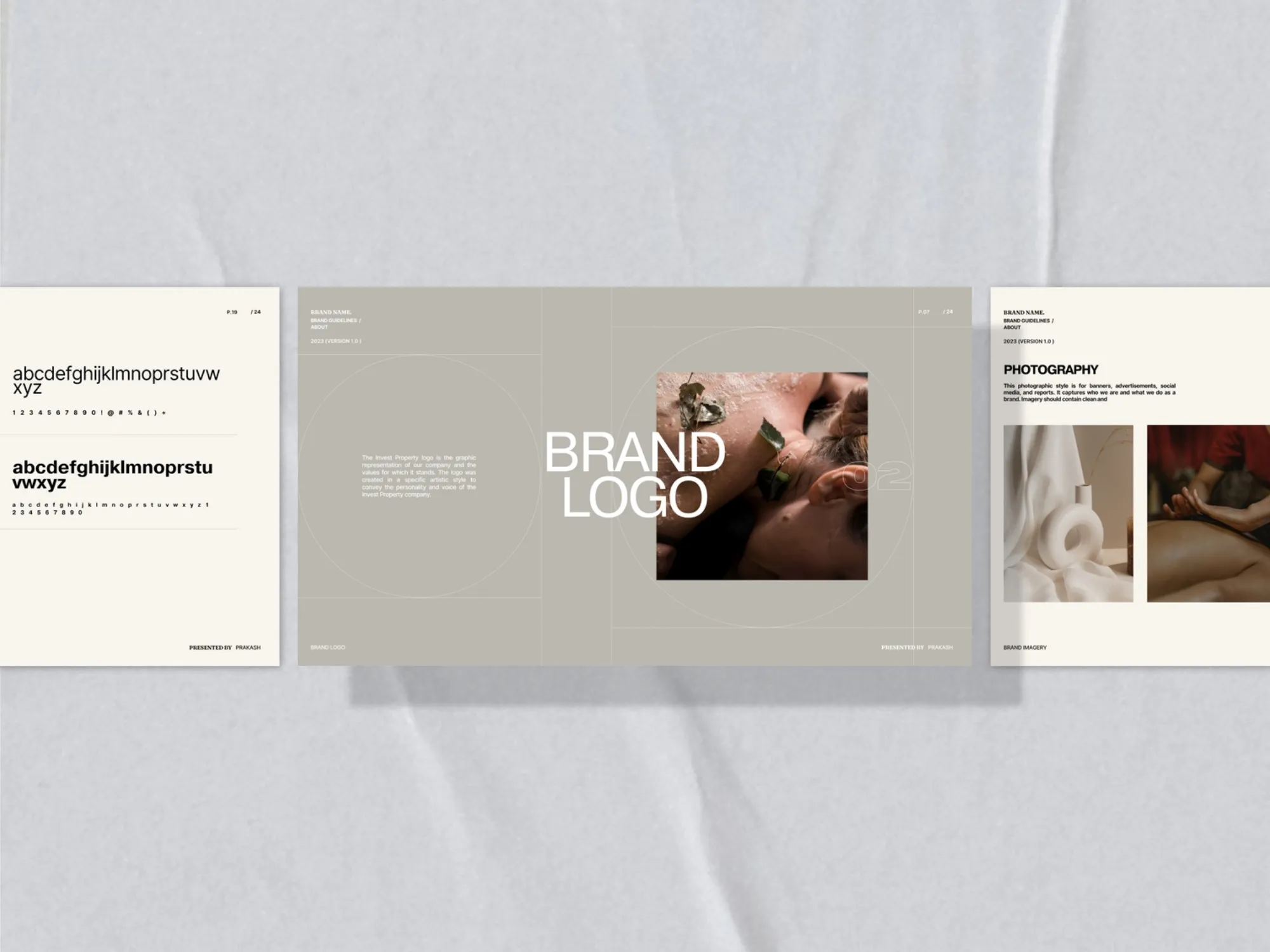 Dynamic Canva design featuring 24 templates for a comprehensive brand book, fostering cohesive visual standards across all platforms.