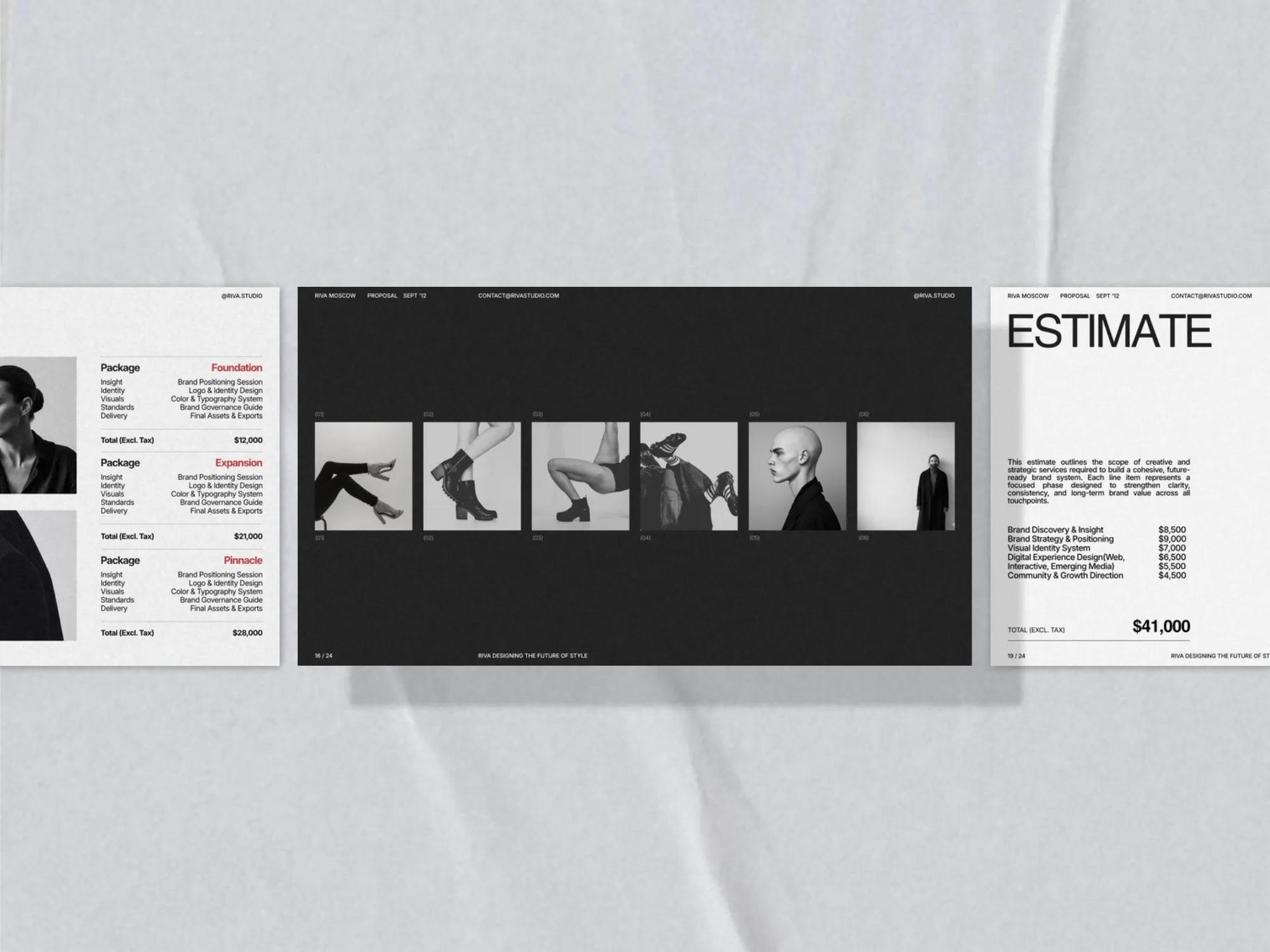 Vibrant Canva business presentation deck, ideal for startups to present compelling brand proposals with 26 uniquely structured slides.