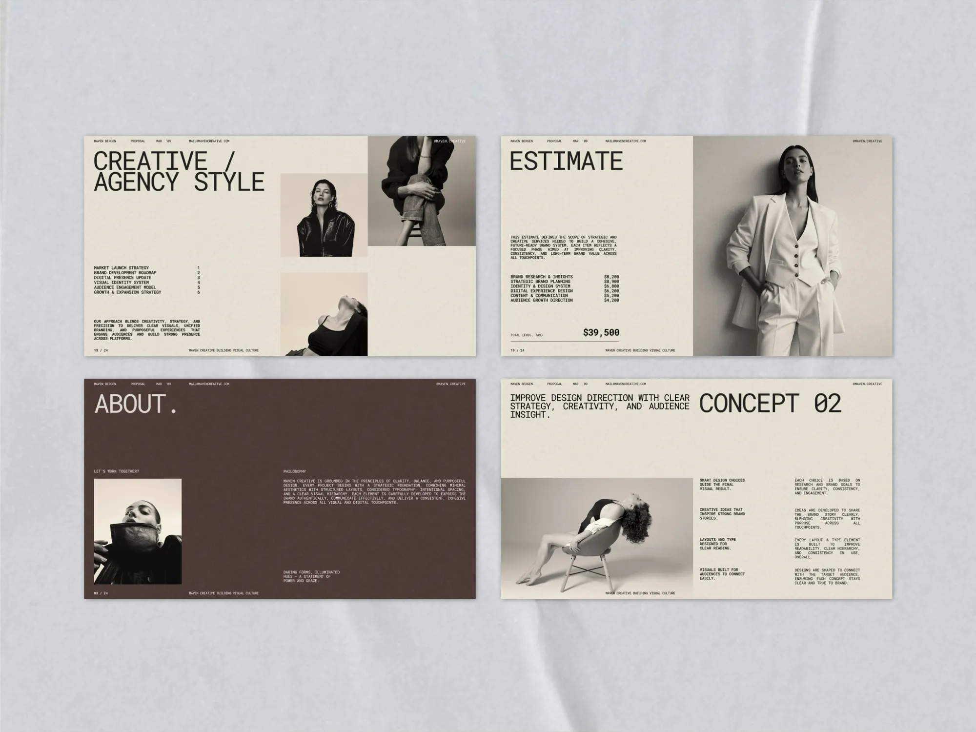 Vibrant Canva proposal deck templates showcasing brand strategies effectively with a modern aesthetic for business presentations.