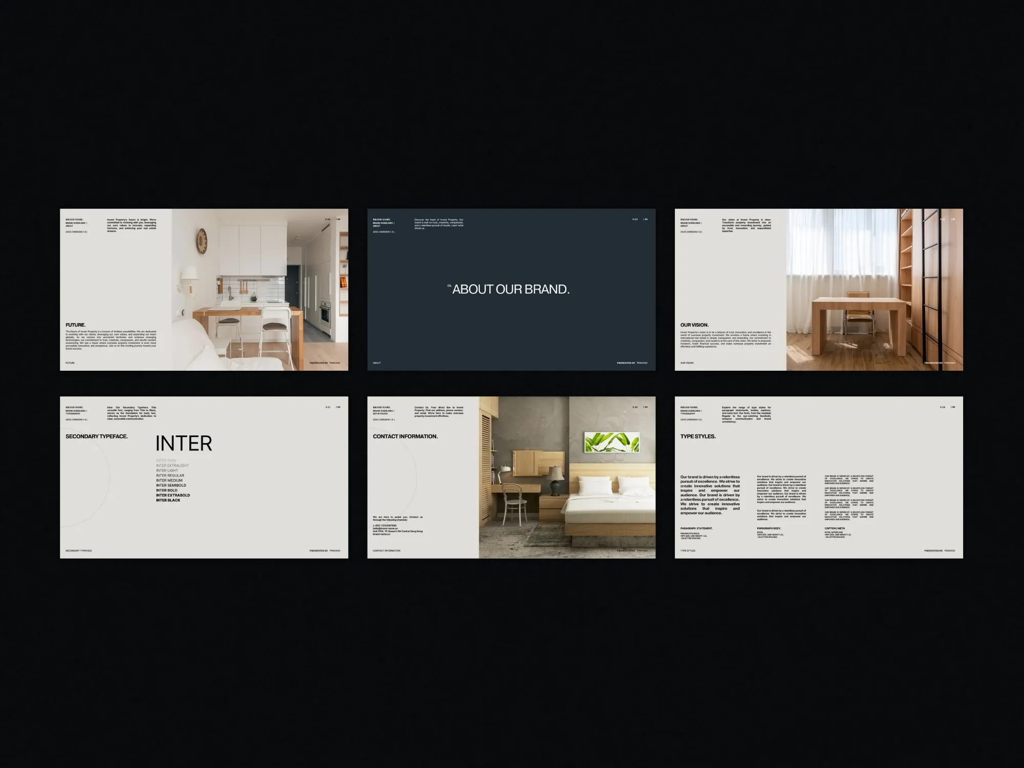 Visually appealing, structured brand guidelines templates that enhance brand presentation, fitting perfectly into any modern business.