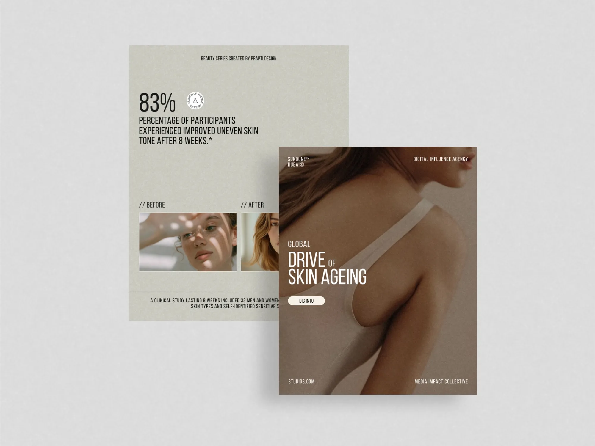 Transform your skincare content with this all-inclusive beauty Instagram Canva pack, featuring 105 customizable templates for professional brand presentation.