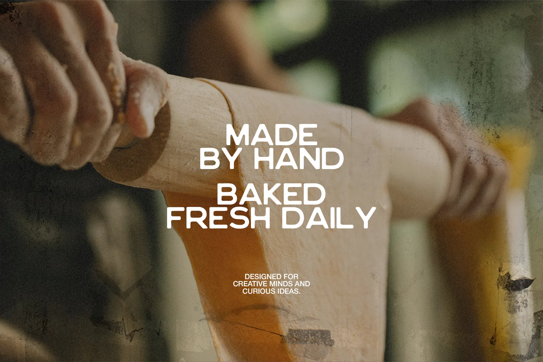 Melluno font handmade display typography preview
