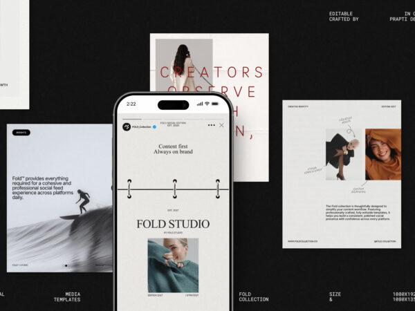 Home 27 FOLD - INSTAGRAM STORIES & POSTS KIT (I)