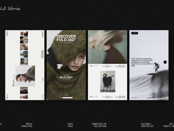 Home 29 FOLD Instagram Stories Kit Canva Template