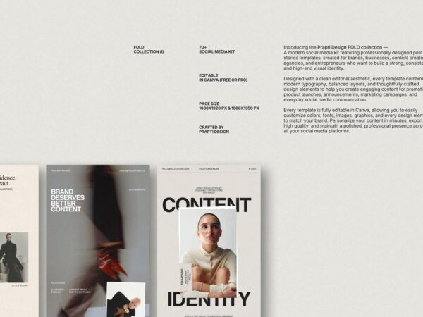 Home 28 FOLD Instagram Stories and Posts Editorial Layouts