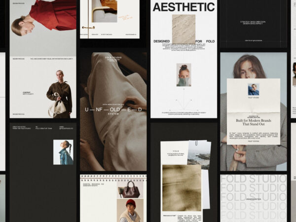 Home 32 FOLD Instagram Stories Kit II Aesthetic Story Layouts