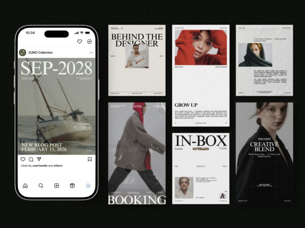 Home 9 ZUNO – INSTAGRAM POSTS & STORIES KIT (I)