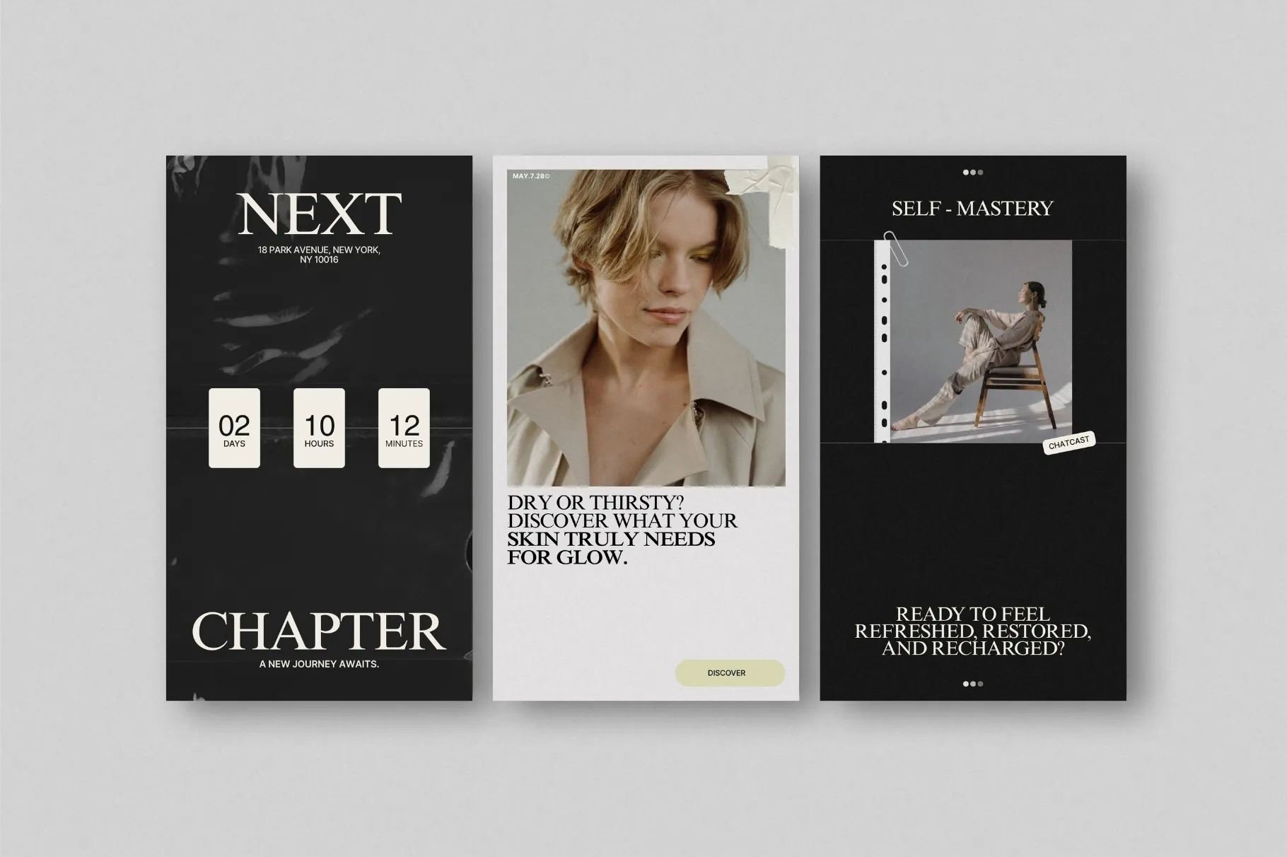 ZUNO Instagram Posts & Stories Kit showcasing diverse modern layouts for promotions, products, announcements, lifestyle content, and Instagram branding.